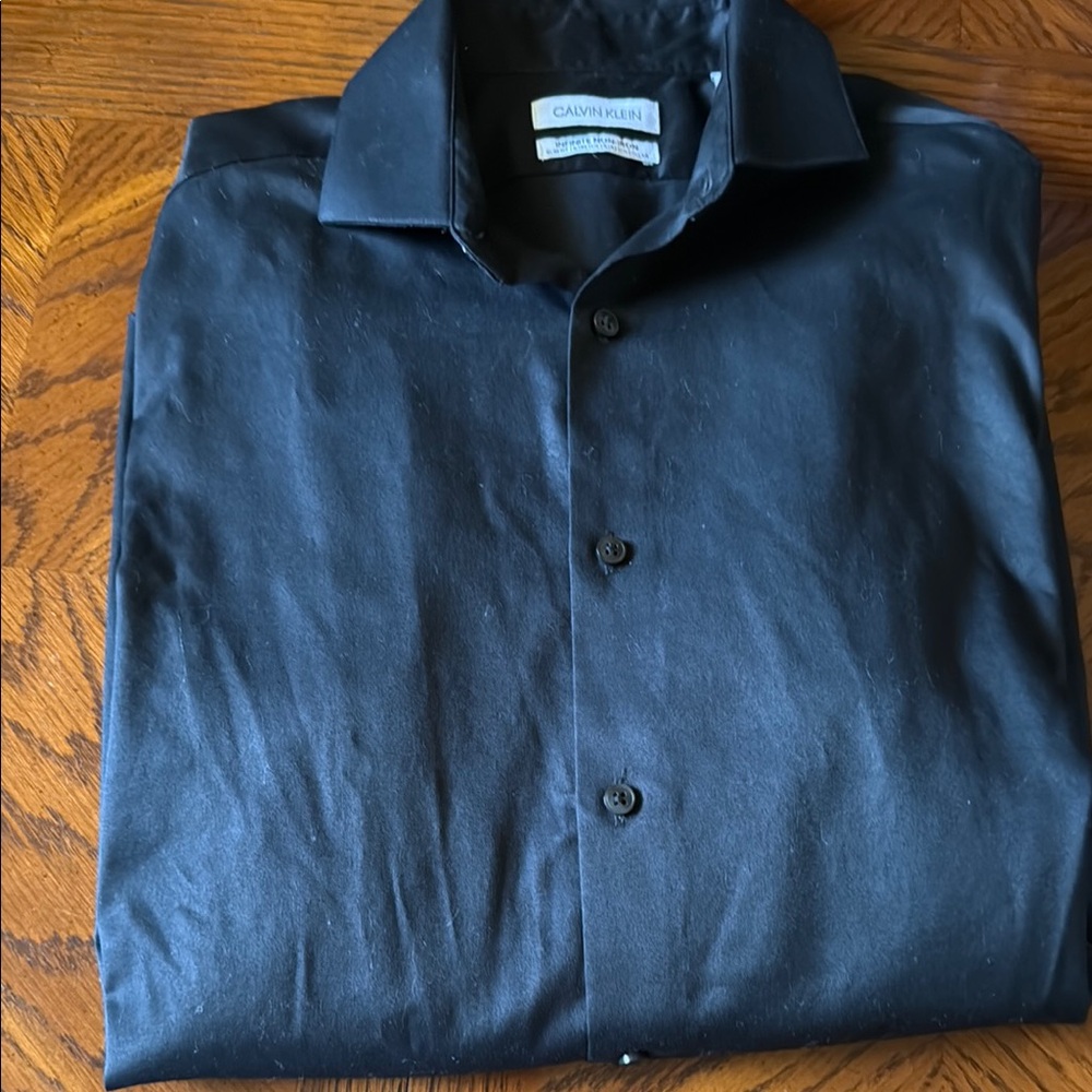 Calvin Klein Men's Black Shirt
